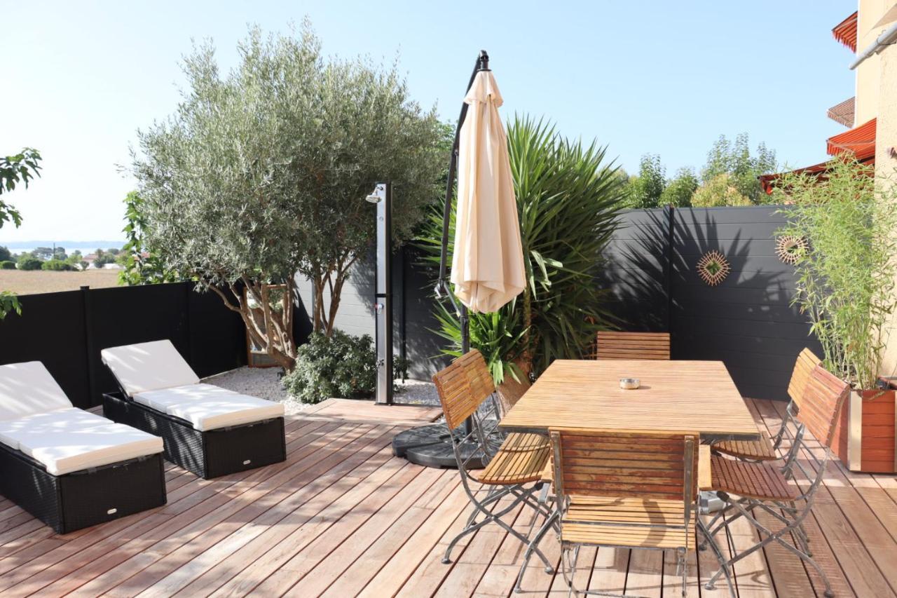 Ferienwohnung Le Petit Sud Carqueiranne Exterior foto